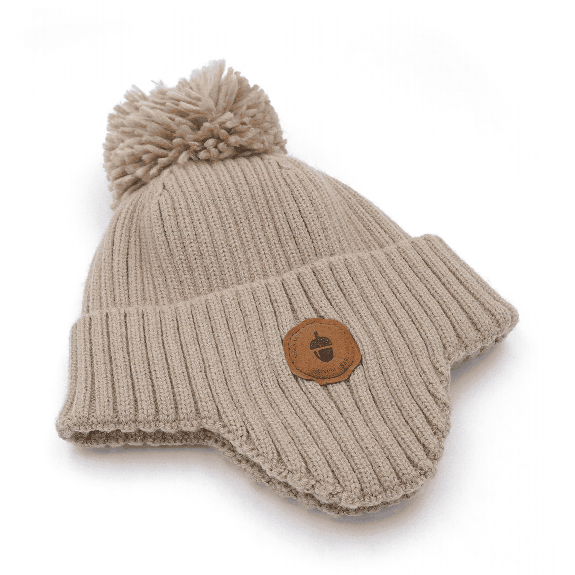 Strickmütze mit Pompon MaxiMo Beige M2000587110800 2