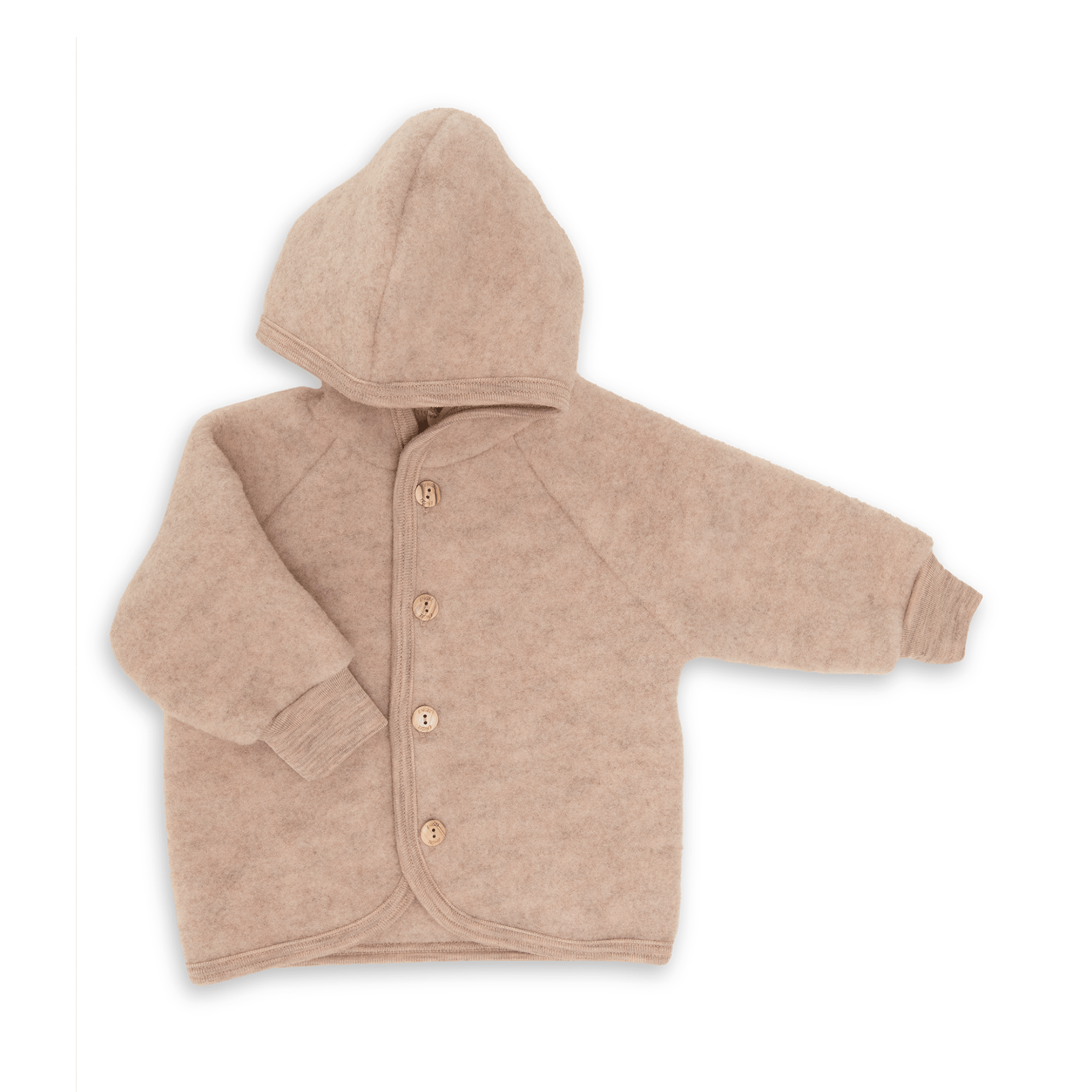 Baby Kapuzenjacke Sand ENGEL Beige M2000585912208 1