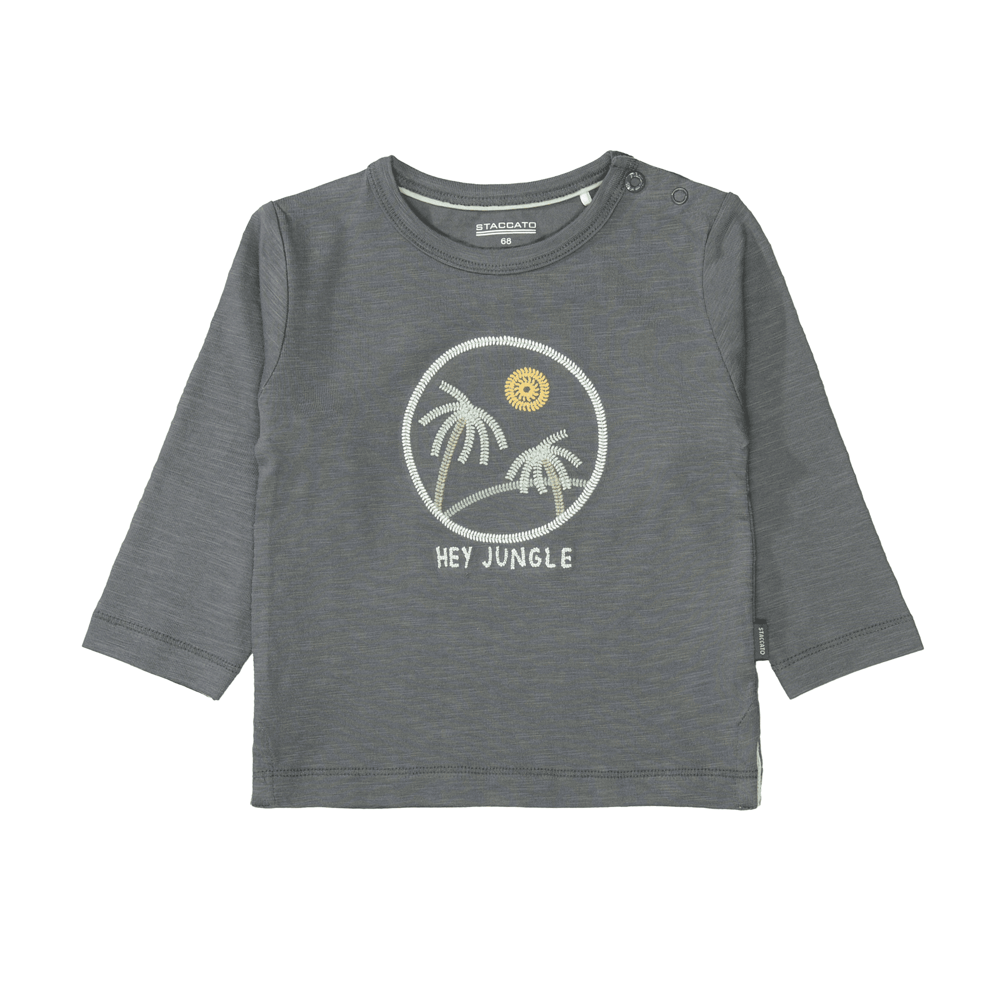 Langarmshirt Hey Jungle STACCATO Grau M2000587632609 1