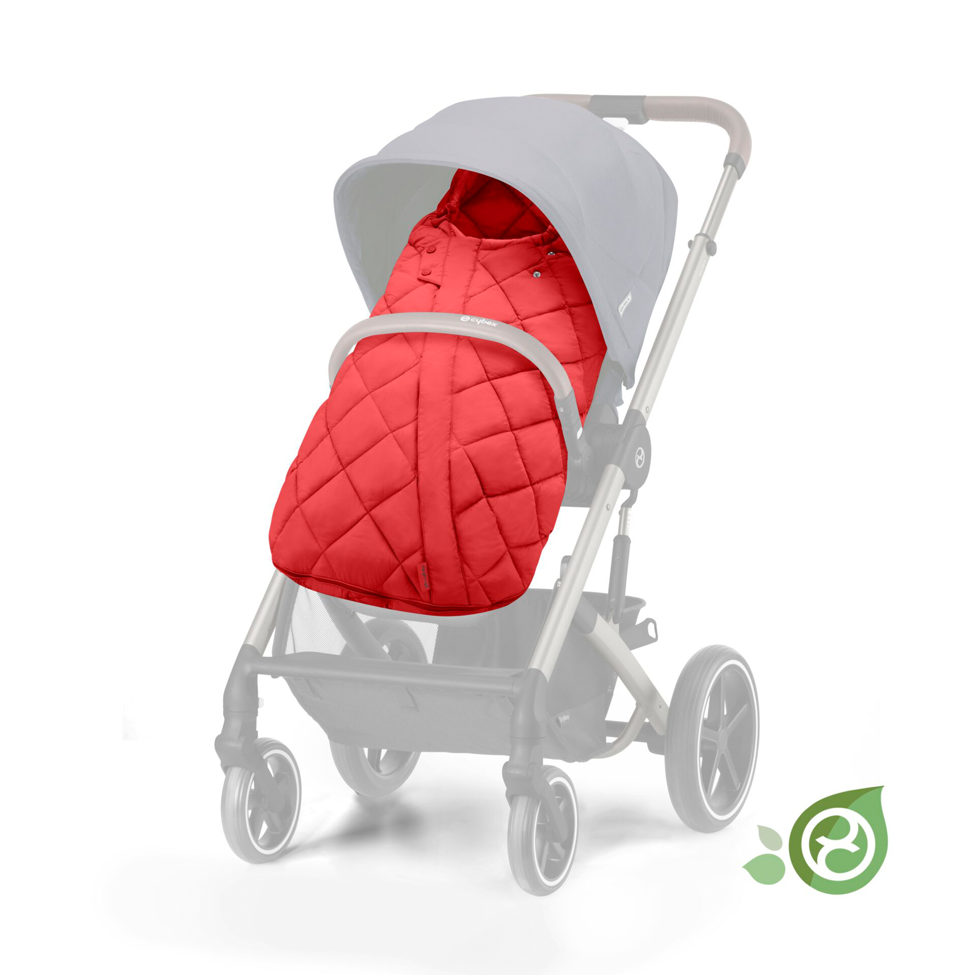 Fußsack Snogga 2 Hibiscus Red cybex Rot 2000583941507 2