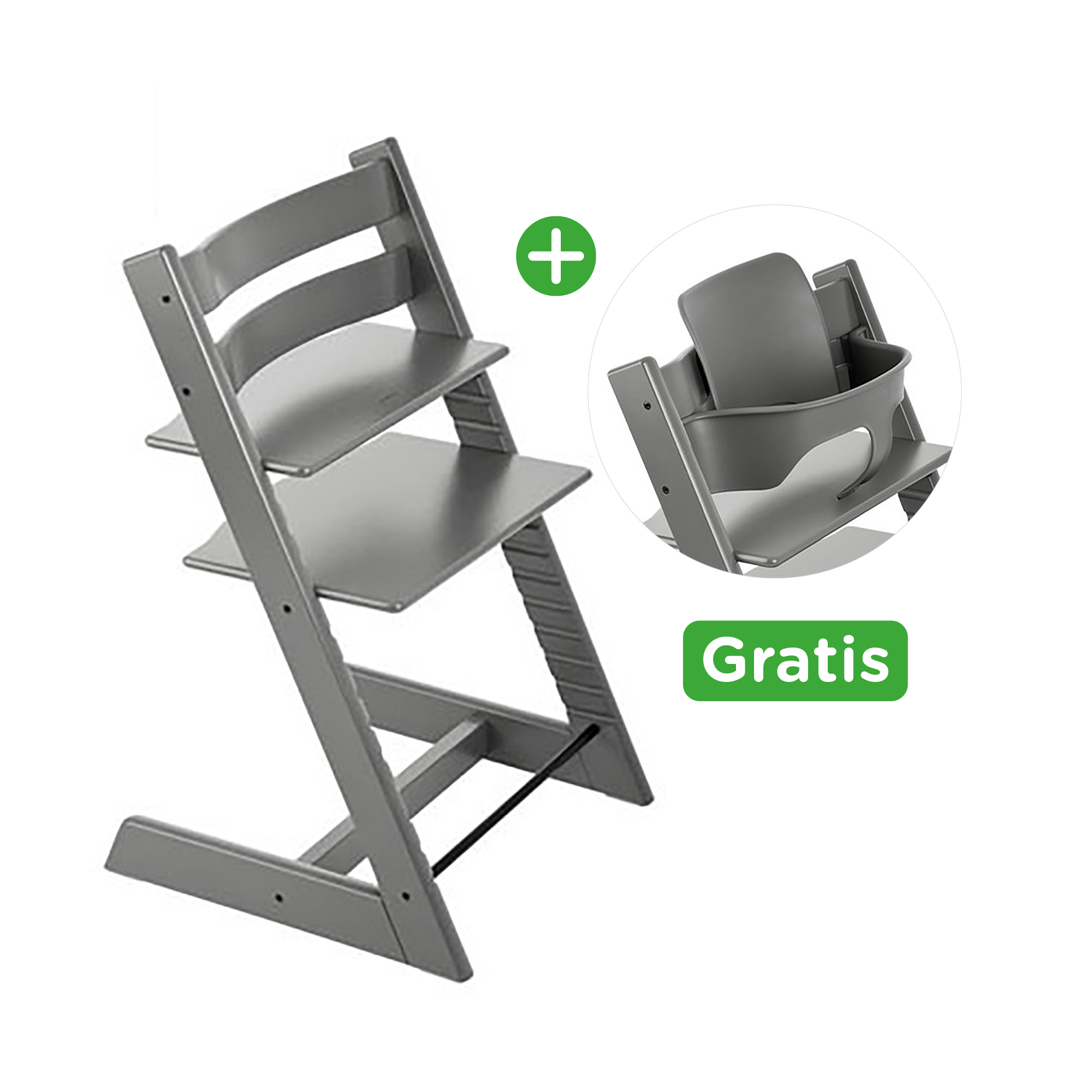 Tripp Trapp® Buche Storm Grey STOKKE Grau 2000563445605 1