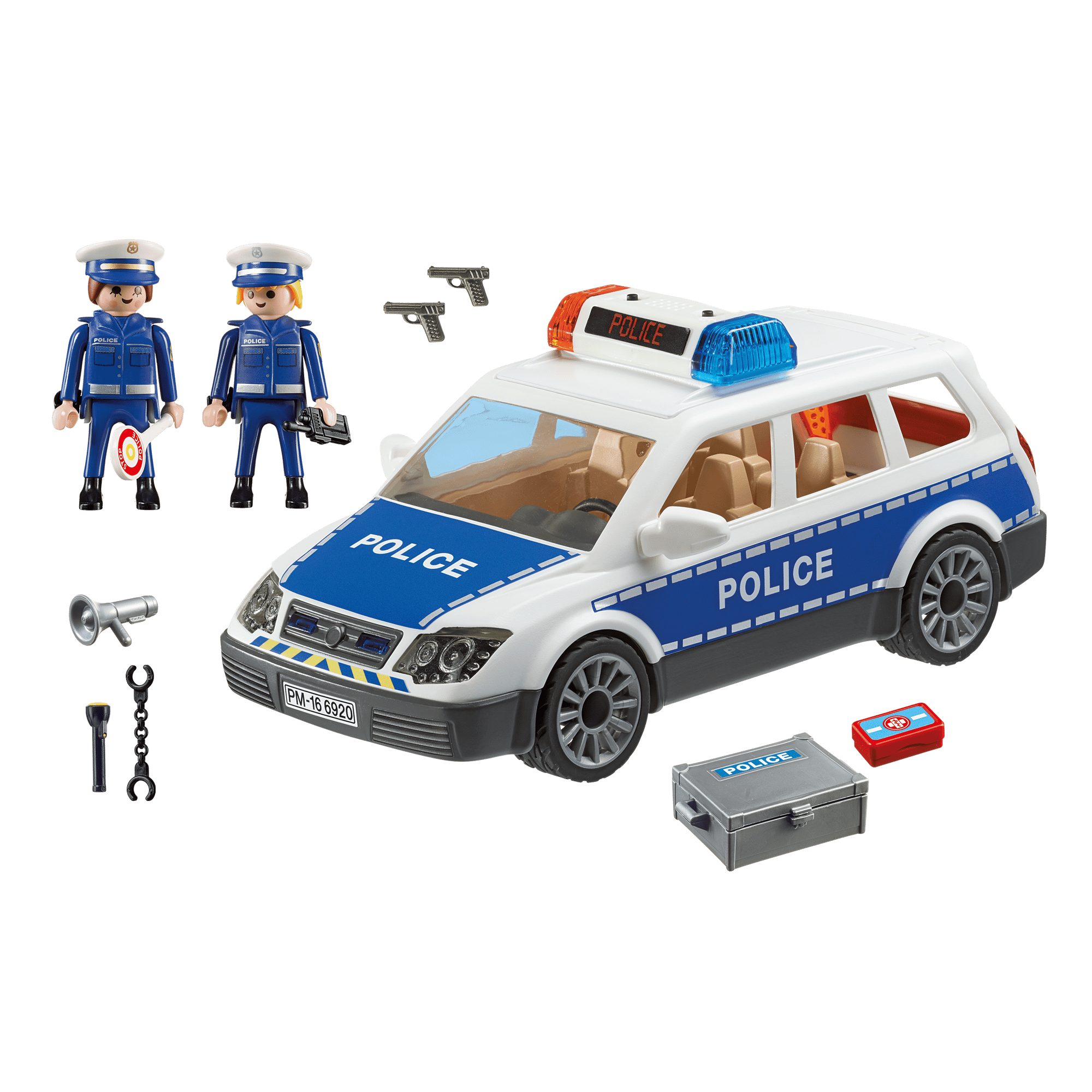 Polizei-Einsatzwagen playmobil Mehrfarbig 2000571476981 2