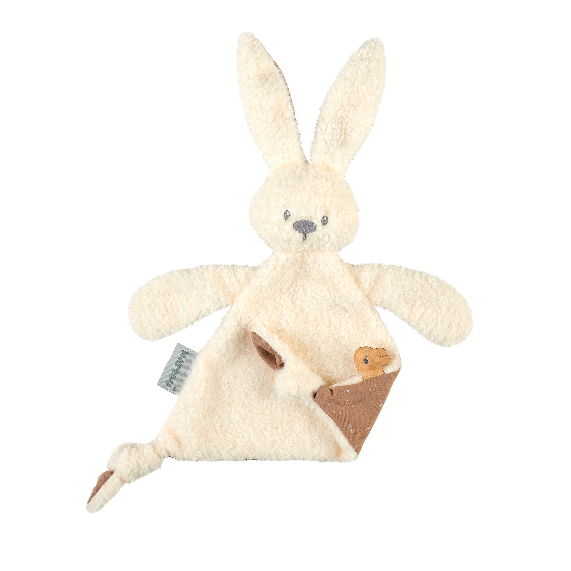 Dreieck-Kuscheltuch Lapidou Hase Nattou Beige 2000586752605 1