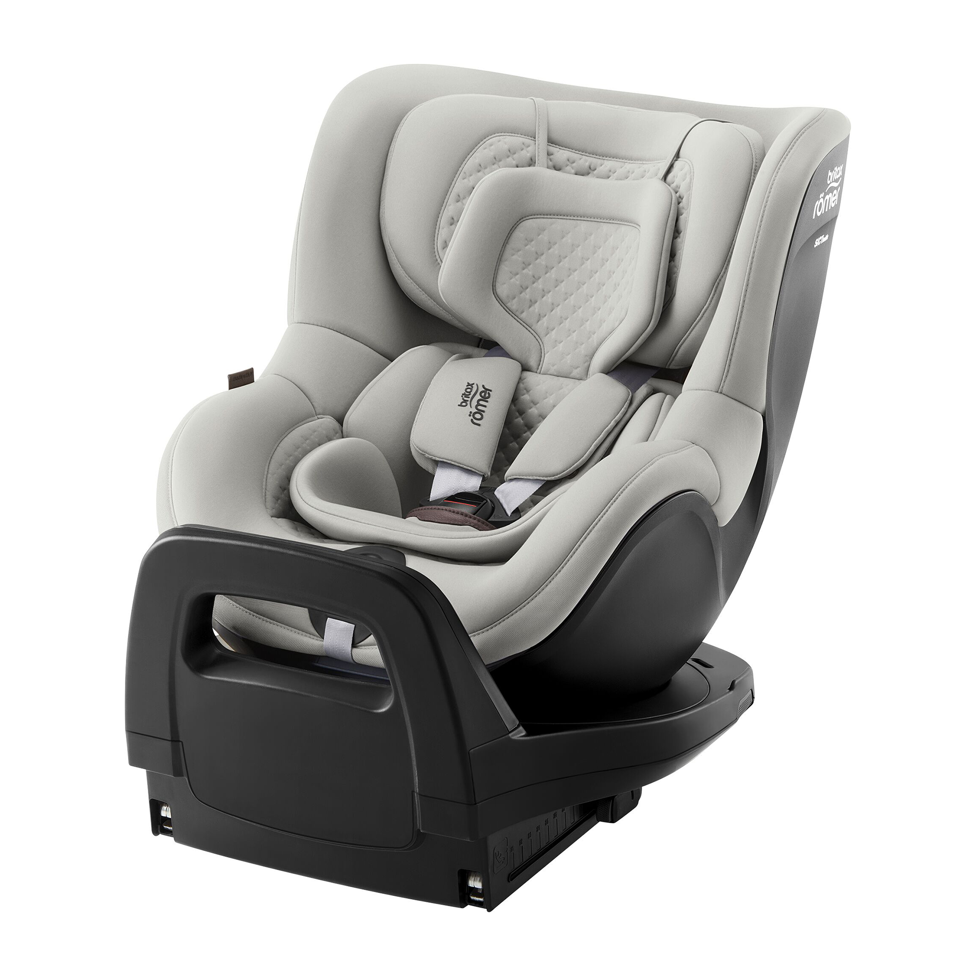 DUALFIX PRO M Lux Linen Grey Diamond Britax Römer Grau 2000587282705 1