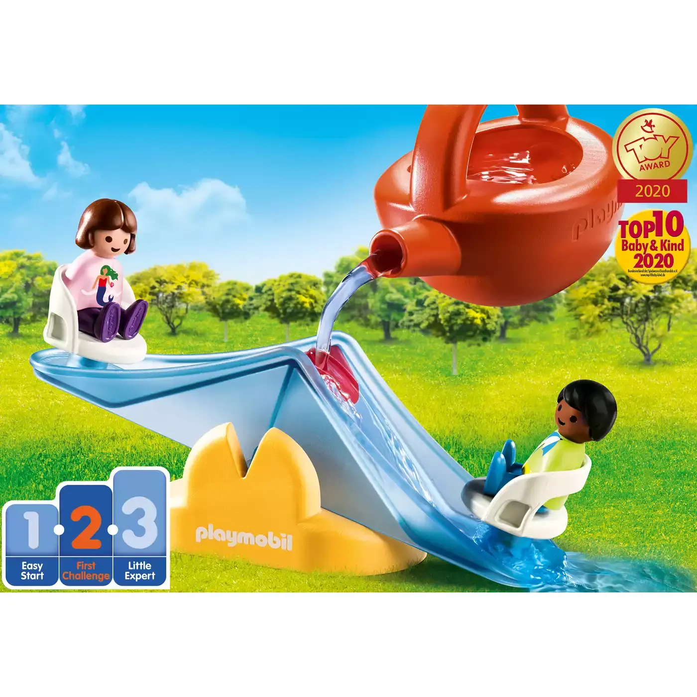 Wasserwippe mit Gießkanne playmobil Blau 2000578516505 1