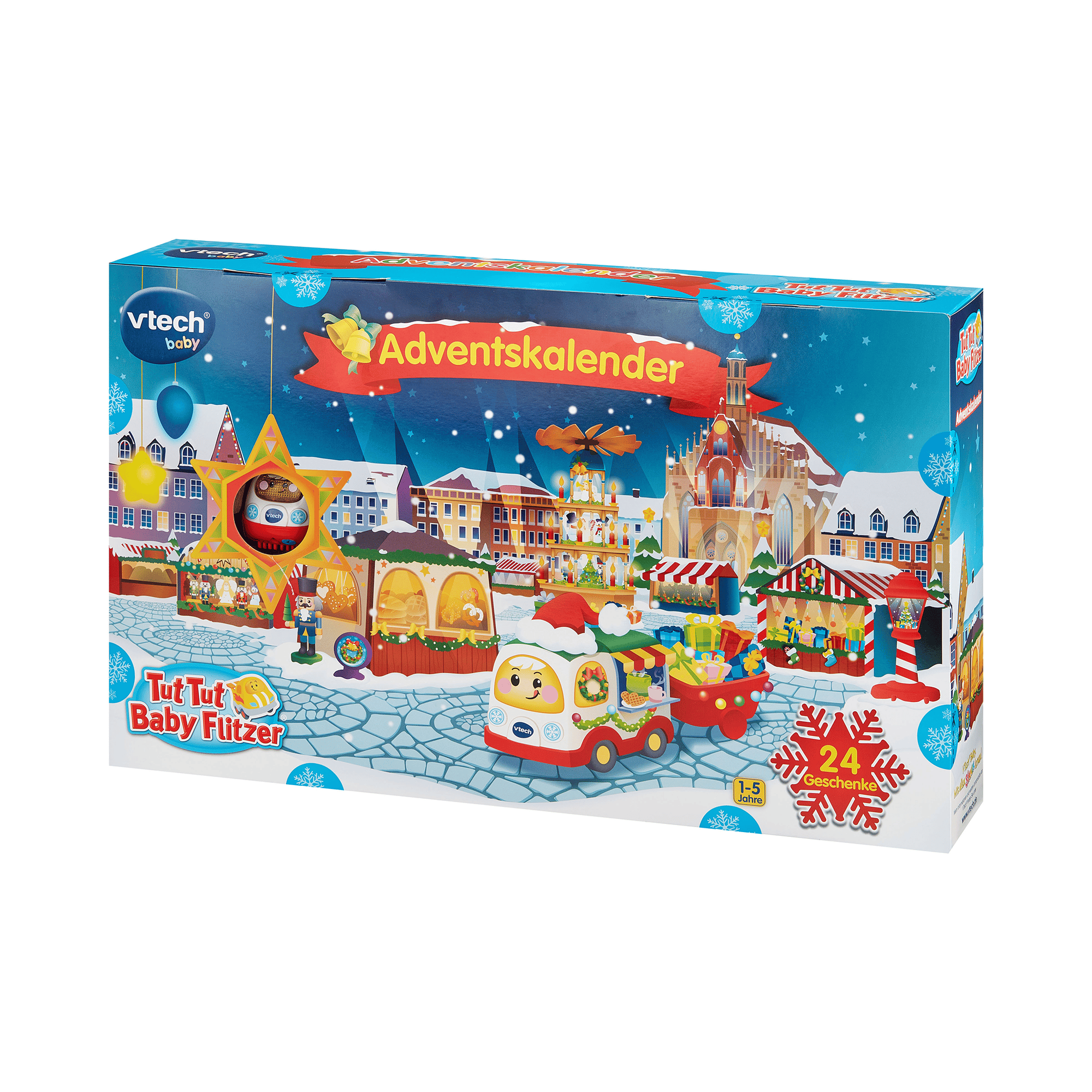 Tut Tut Baby Flitzer – Adventskalender vtech Blau 2000587522702 1