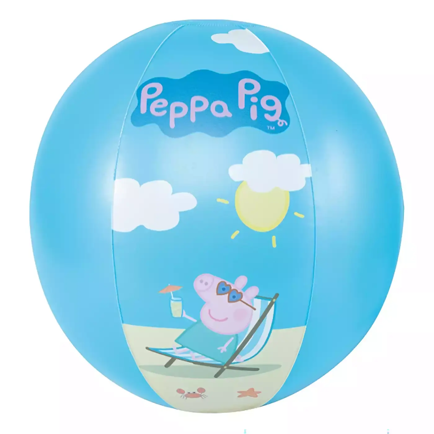 Peppa Pig Wasserball HAPPY PEOPLE Blau 2000578441708 3