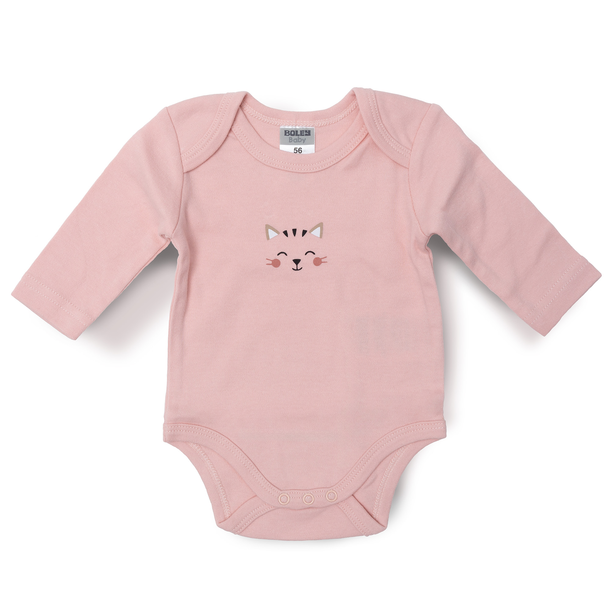 Langarmbody Katze Boley Rosa M2000587003706 1