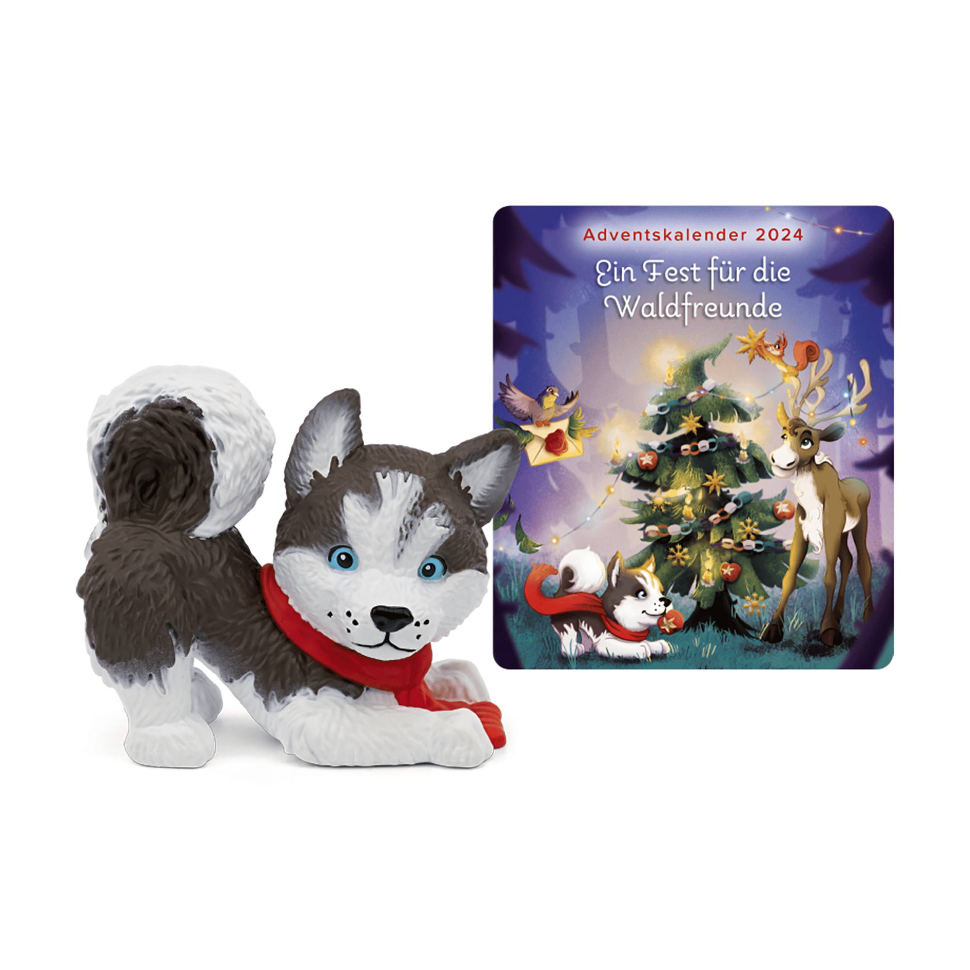 Adventskalender 2024 - Husky - Ein Fest für die Waldfreunde tonies Anthrazit 2000587235008 1