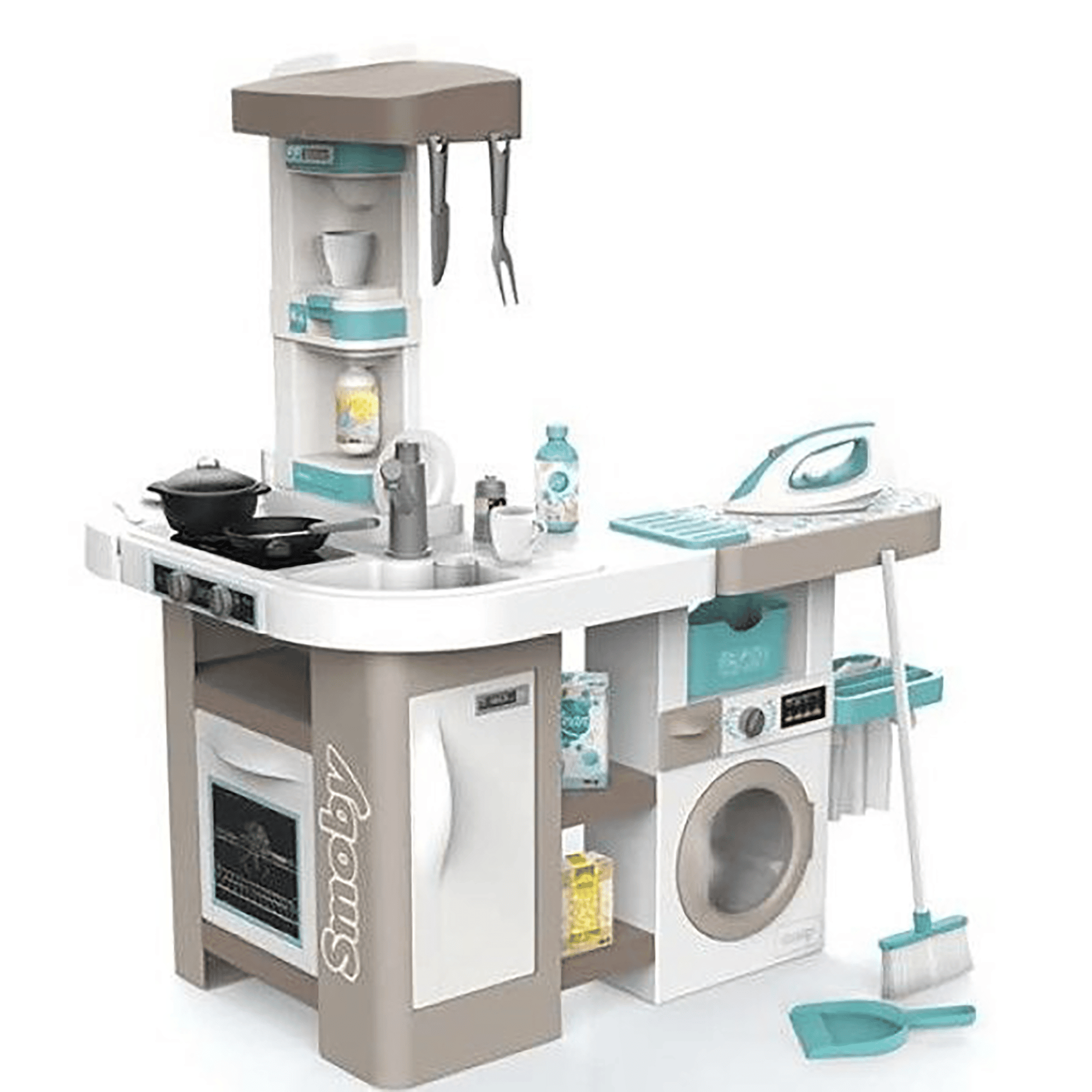 Tefal Studio Küche mit Waschmaschine Smoby Grau 2000583536000 1