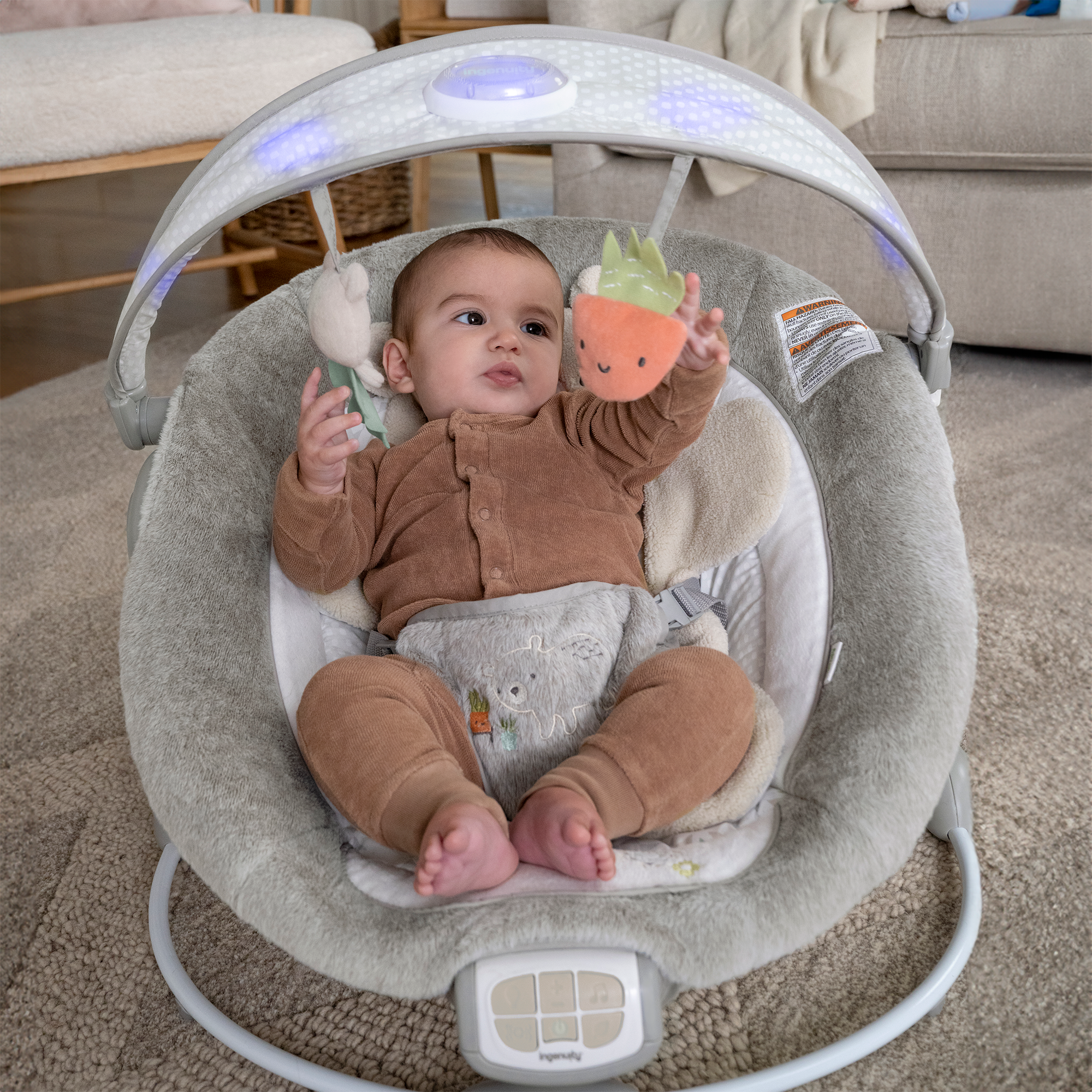 InLighten Bouncer™ Nate™ ingenuity Grau 2000587218308 2