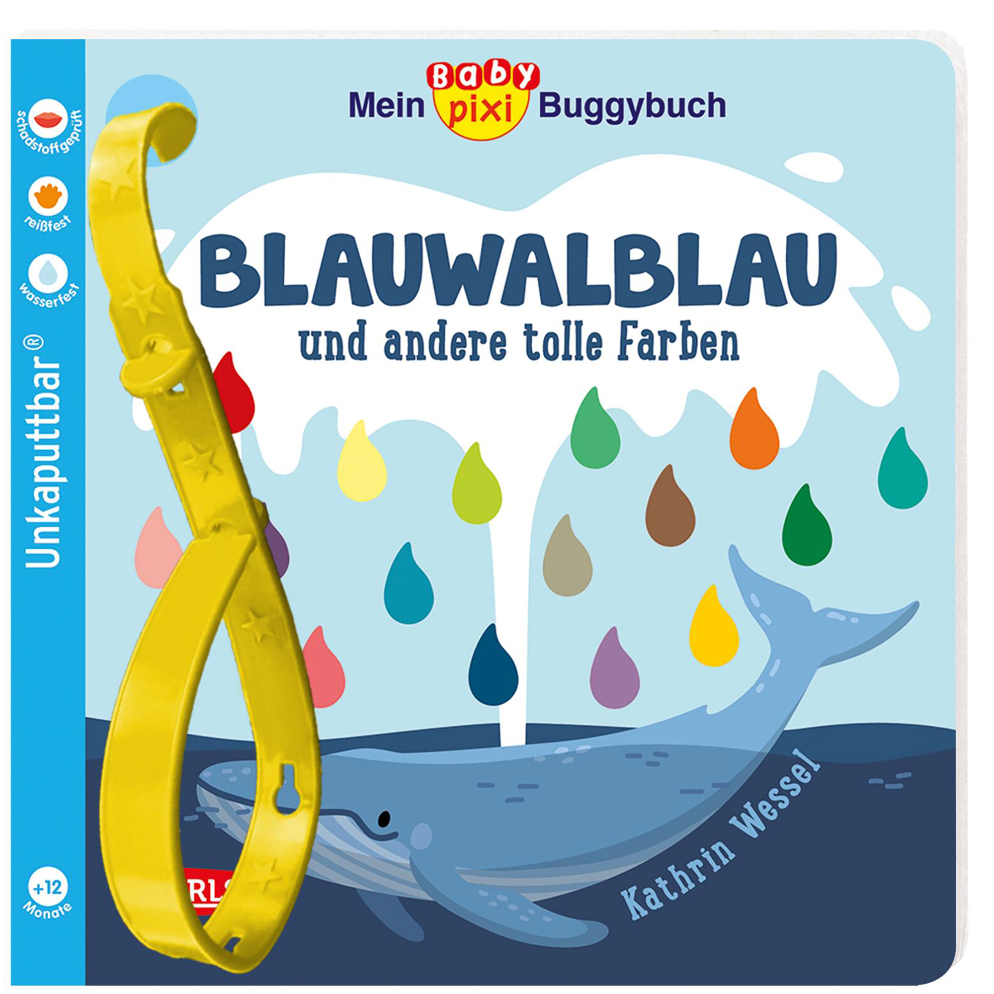 Baby Pixi Buggybuch (unkaputtbar) 135: Blauwalblau und andere tolle Farben CARLSEN Blau 2000584911806 1