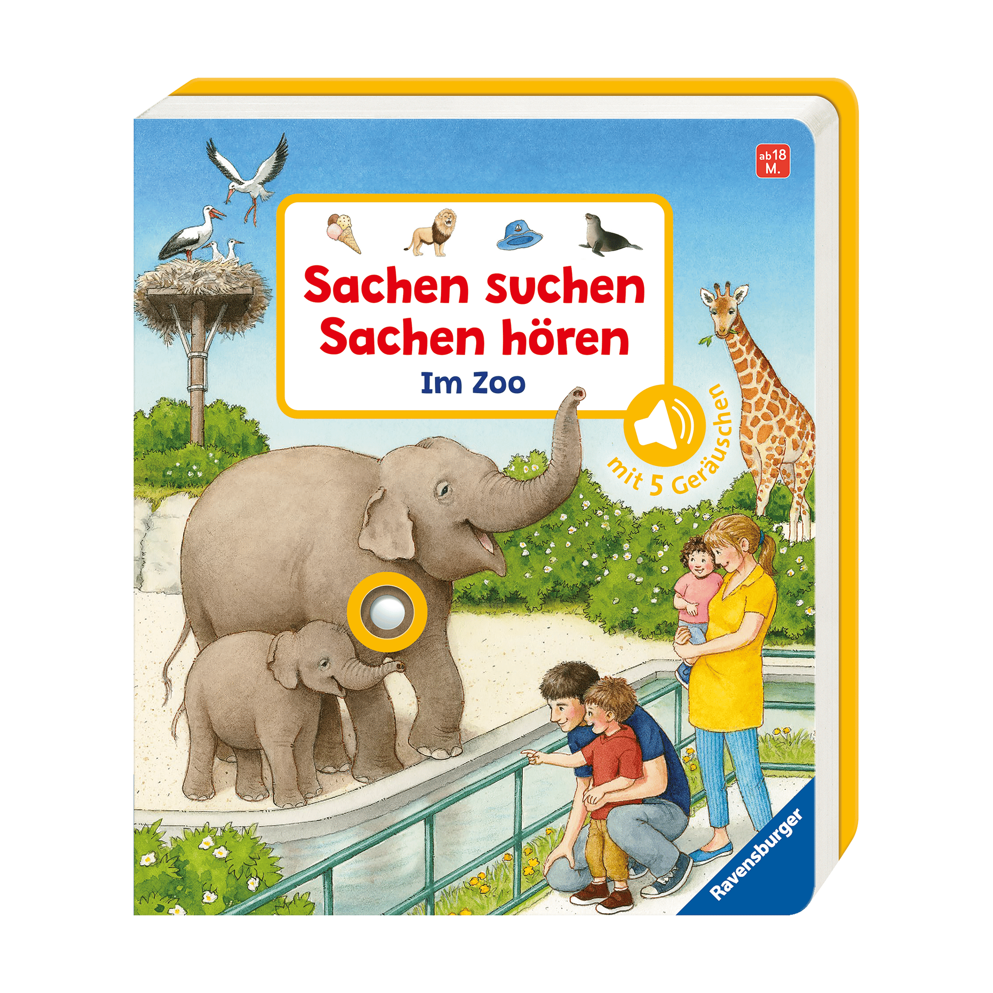 Sachen suchen, Sachen hören: Zoo Ravensburger Mehrfarbig 2000577843602 1