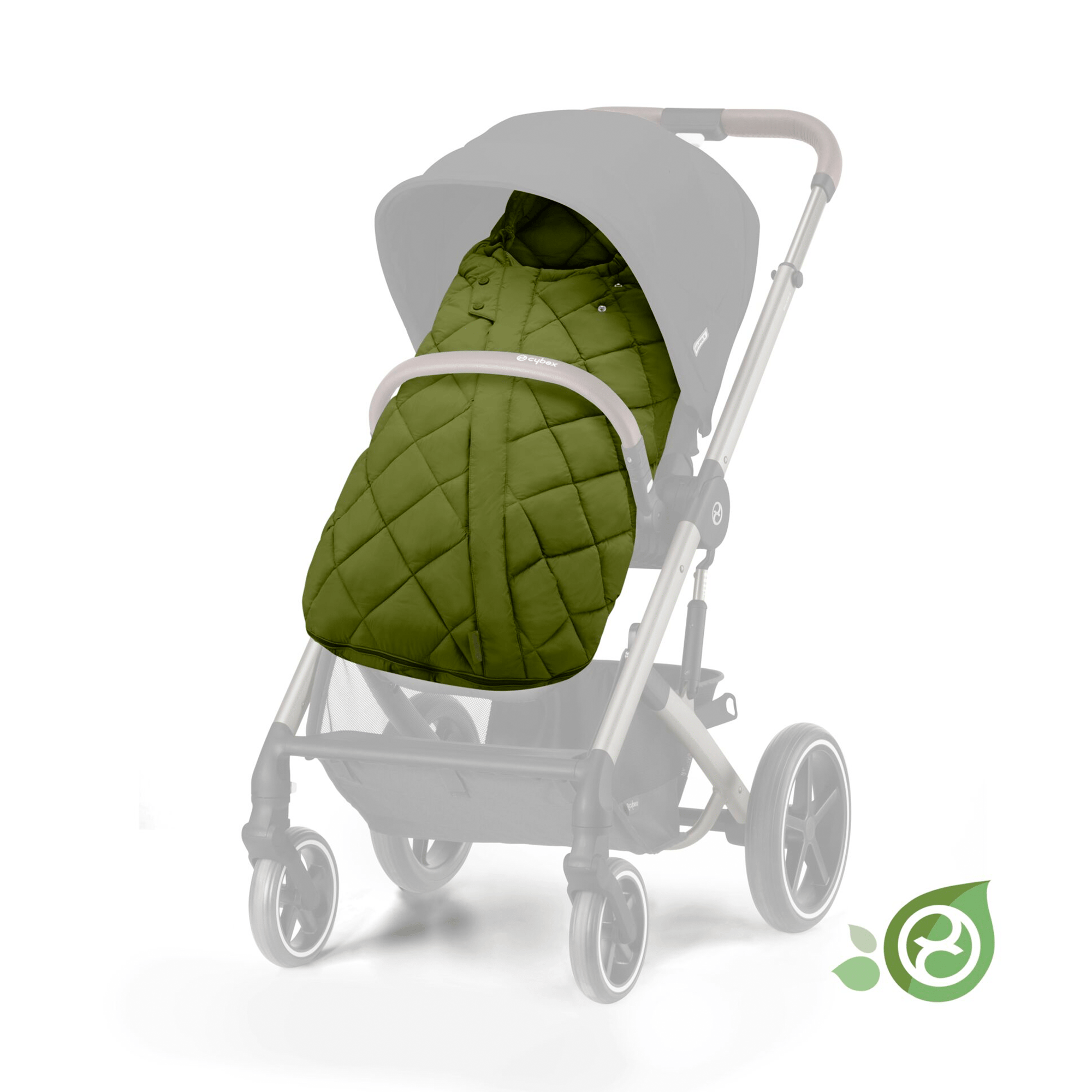 Fußsack Snogga 2 Nature Green cybex Grün 2000583941408 2