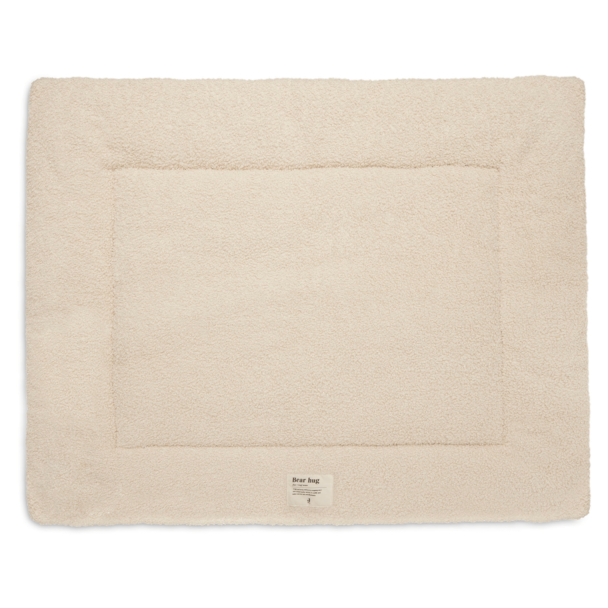 Krabbeldecke Bouclé jollein Beige 2000583659501 1