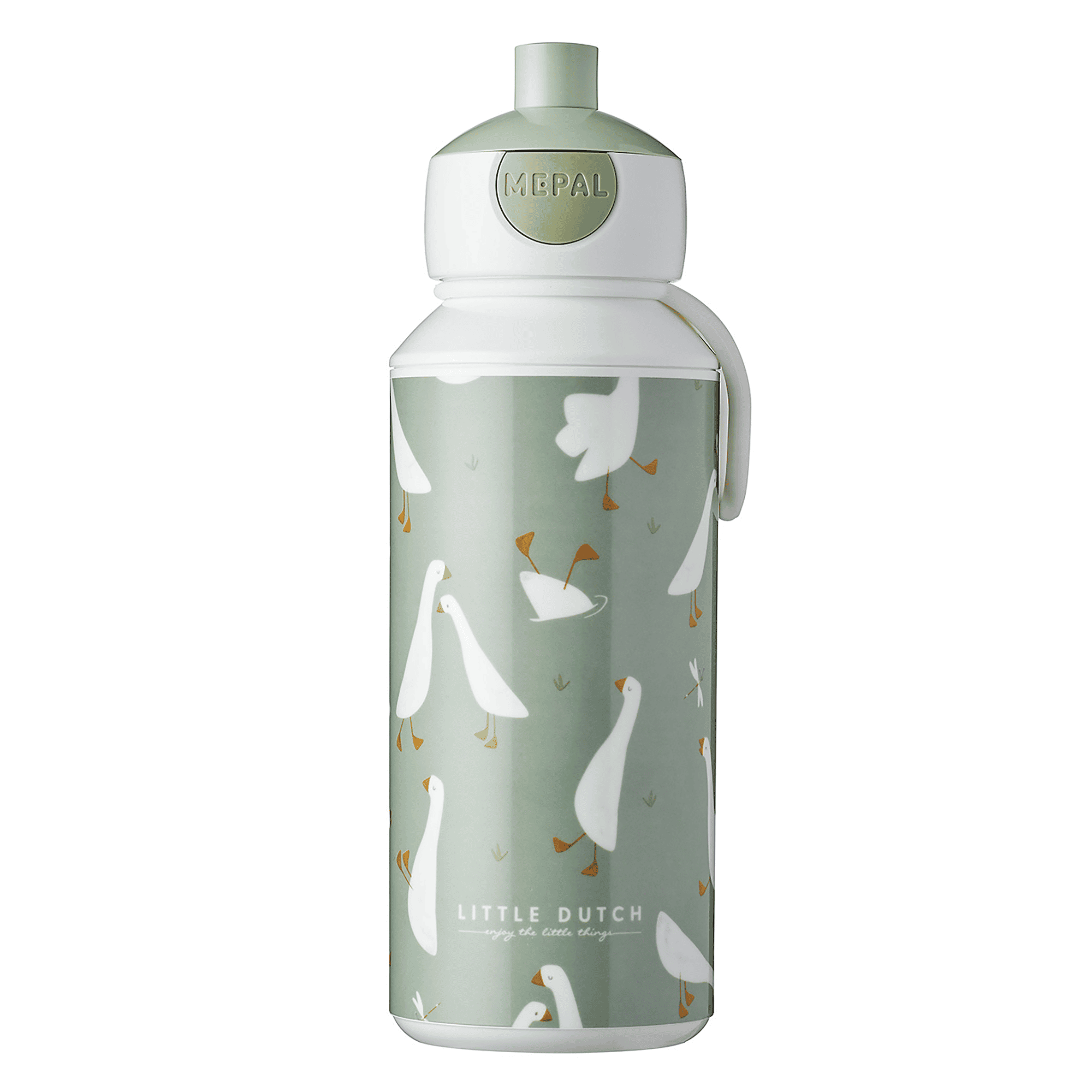 Trinkflasche Pop-Up Campus Little Goose MEPAL Grün 2000584531301 1