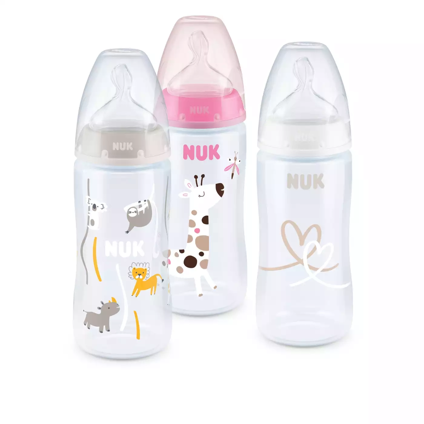 First Choice+ 3er Set Girl 300ml NUK Mehrfarbig 2000581234502 1