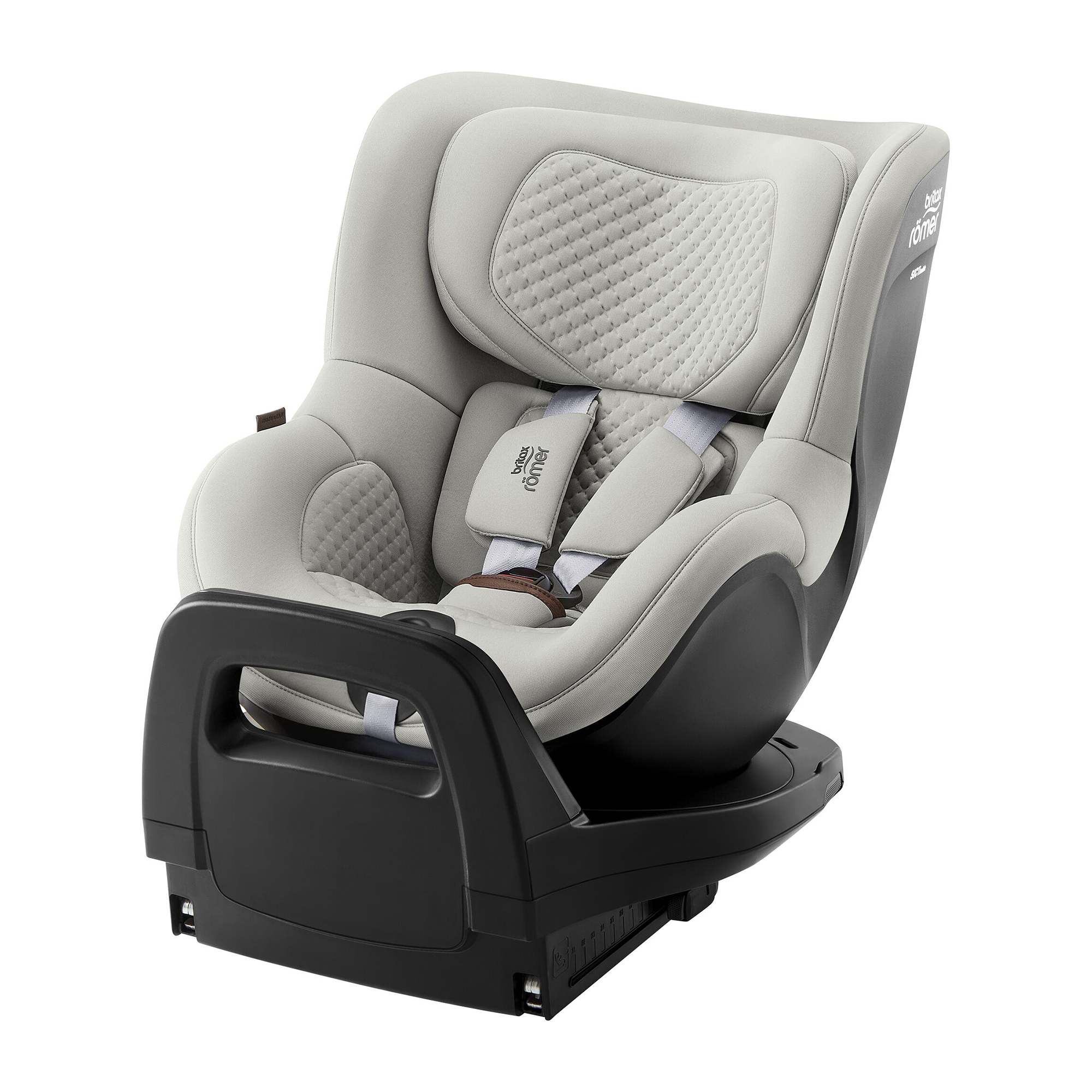 DUALFIX PRO M Lux Linen Grey Diamond Britax Römer Grau 2000587282705 2