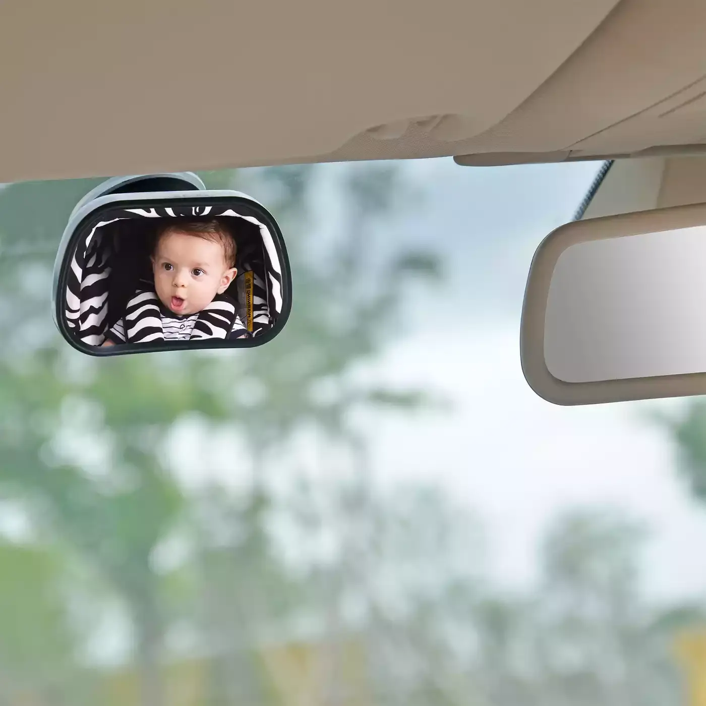 Lescars Autospiegel: Baby-Spiegel fürs Auto (Babyspiegel Auto, Baby  Rückspiegel)
