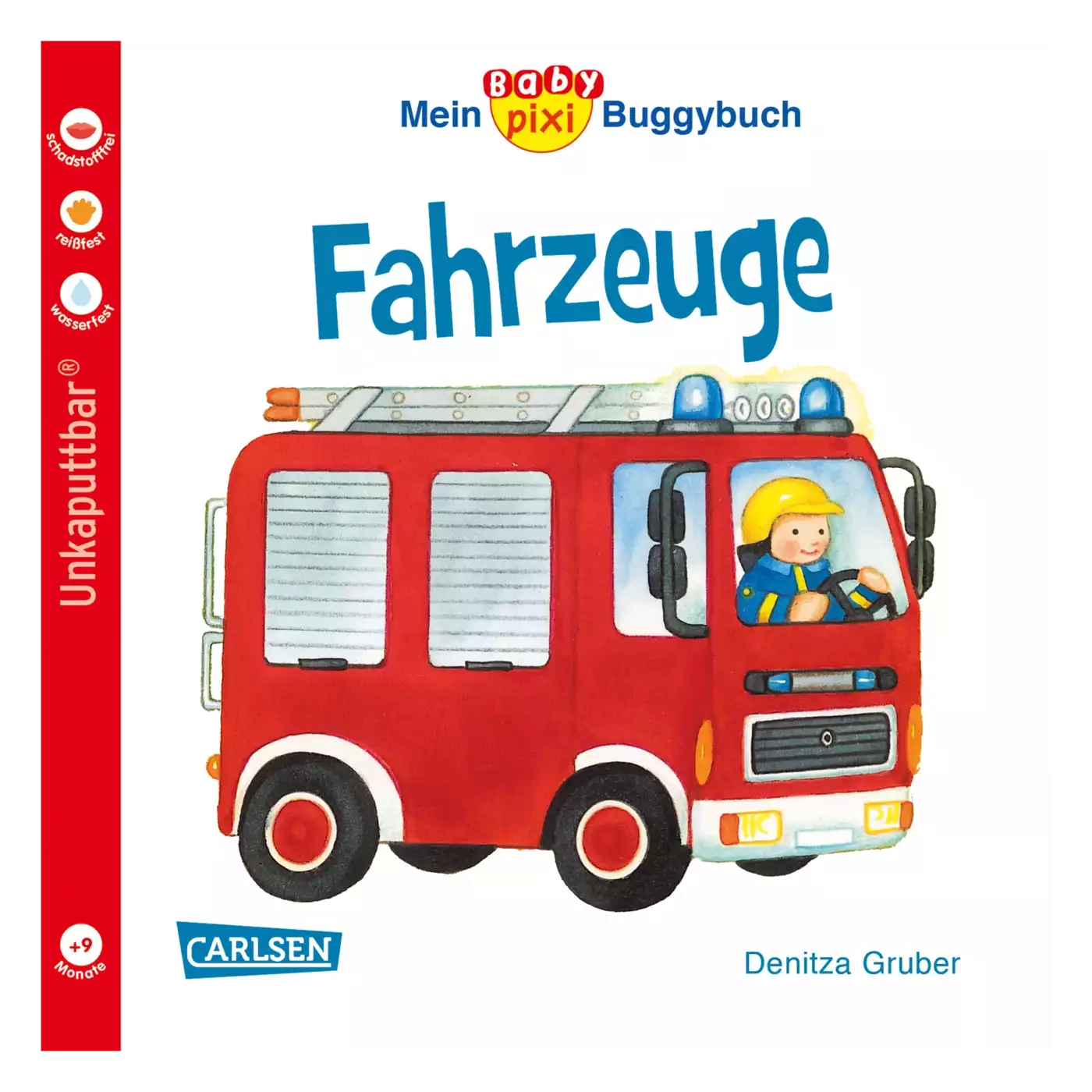 Baby Pixi Buggybuch: Fahrzeuge CARLSEN Weiß 2000571212589 1