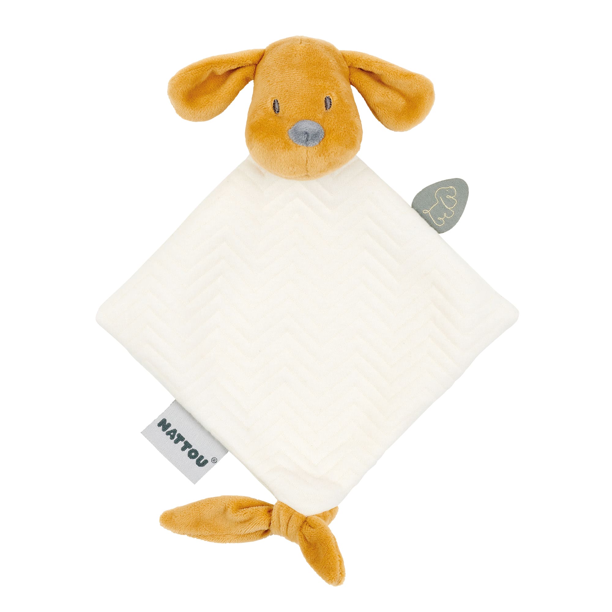 Schnuffeltuch Doudou Hund Charlie Nattou Beige 2000583795209 1