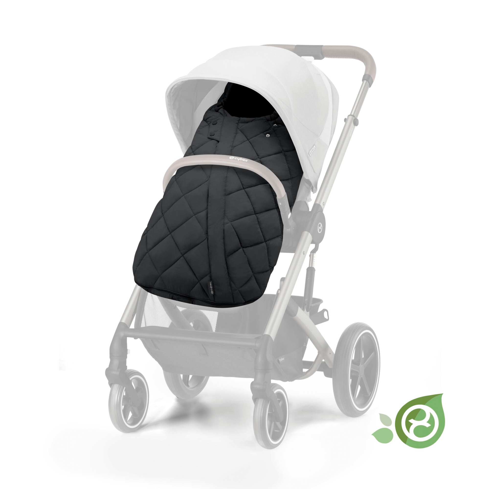 Fußsack Snogga 2 Moon cybex Schwarz 2000583940807 2