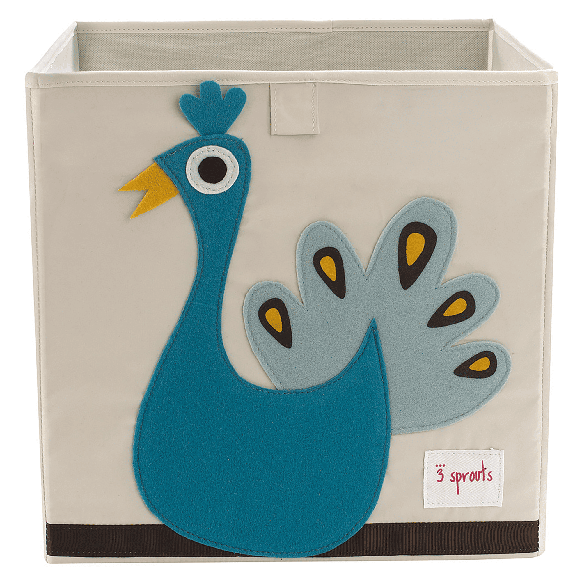 Aufbewahrungsbox Pfau elementsforkids Blau 2000568156803 1