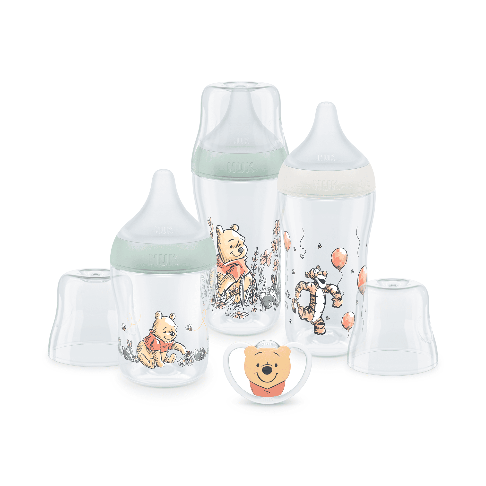 Perfect Match Set Disney Winnie Puuh NUK Transparent 2000585544508 1