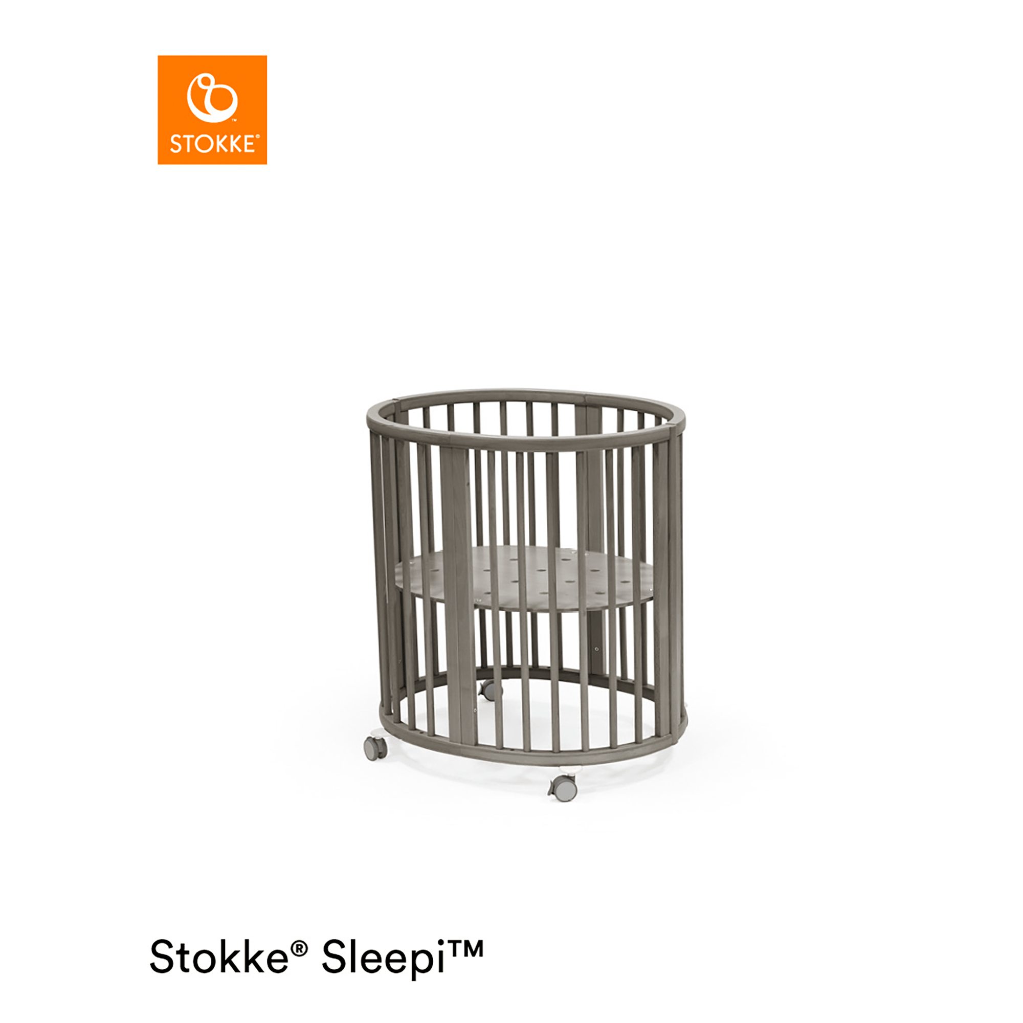 Set Sleepi™ Mini V3 Hazy Grey mit Matratze STOKKE Grau 9000000000386 2