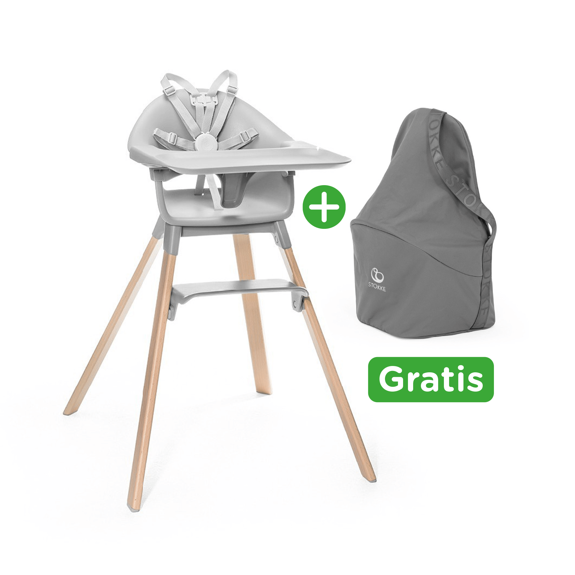 Clikk™ Hochstuhl Cloud Grey STOKKE Grau 2000577667901 1