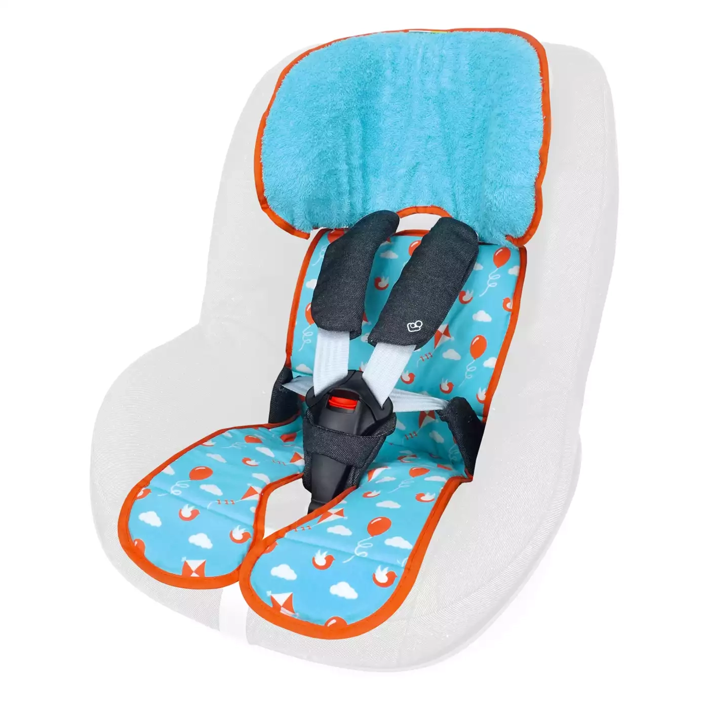 AresKo Autositzauflage, Kindersitzunterlage mit Schaumstoff Gepolsterte  Sitzschoner Auto Kindersitz Anti-Rutsch-Anti-Kratz Fle…
