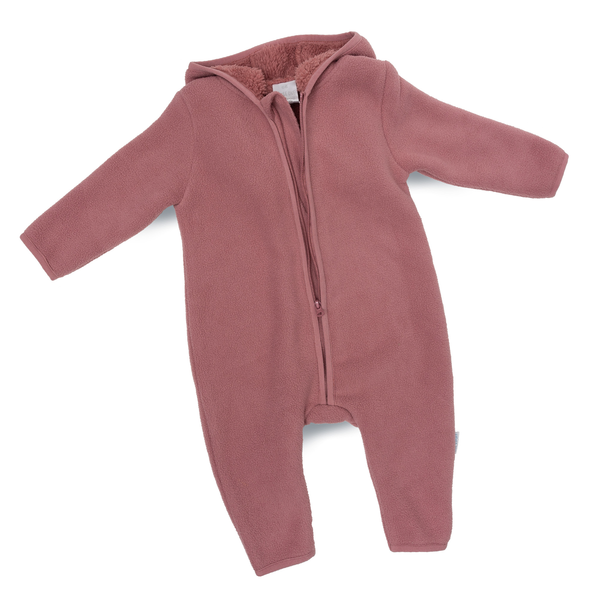 Fleece-Kapuzenoverall LITTLE ONE Rosa M2000587006004 2