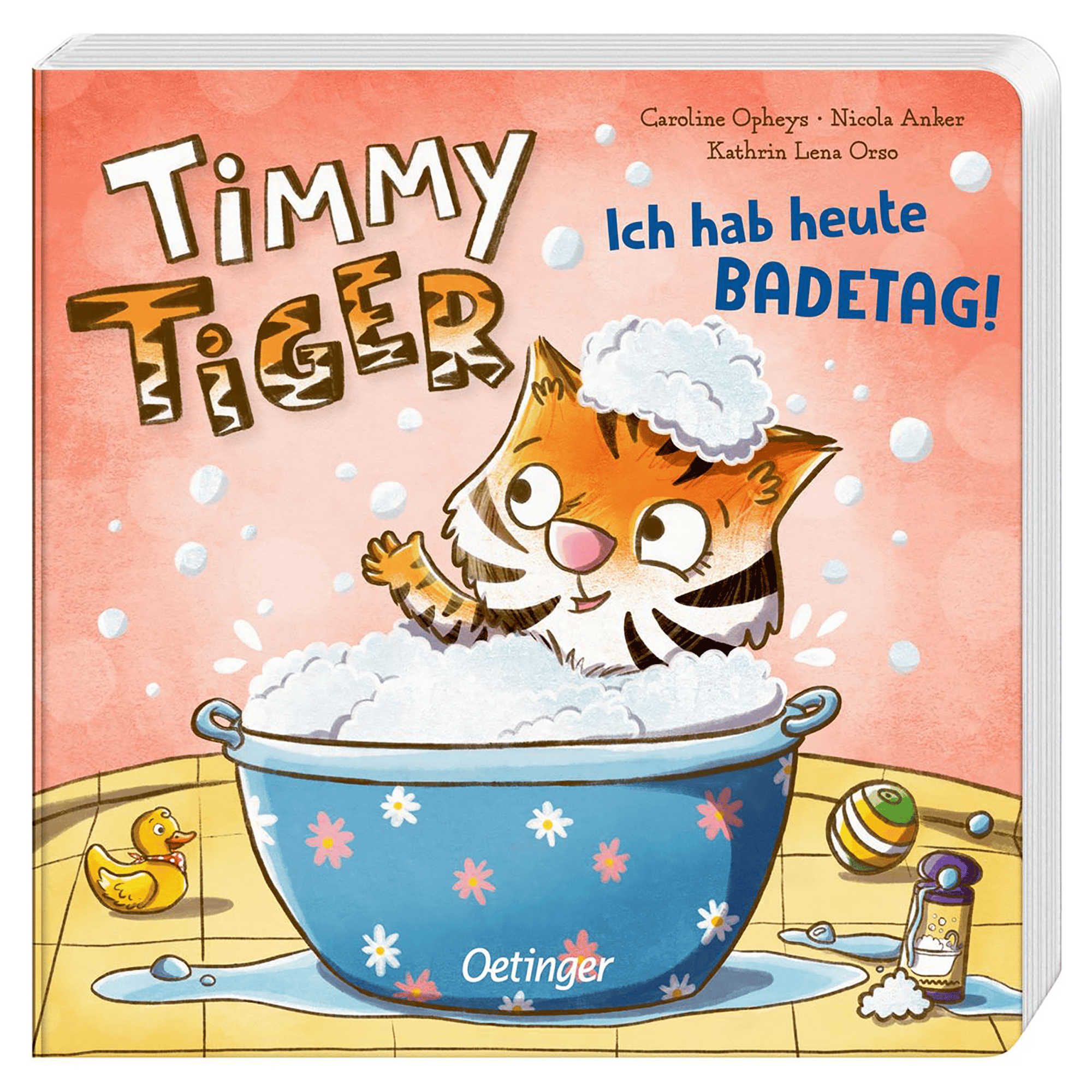 Timmy Tiger – Ich hab heute Badetag! OETINGER Mehrfarbig 2000583389408 1