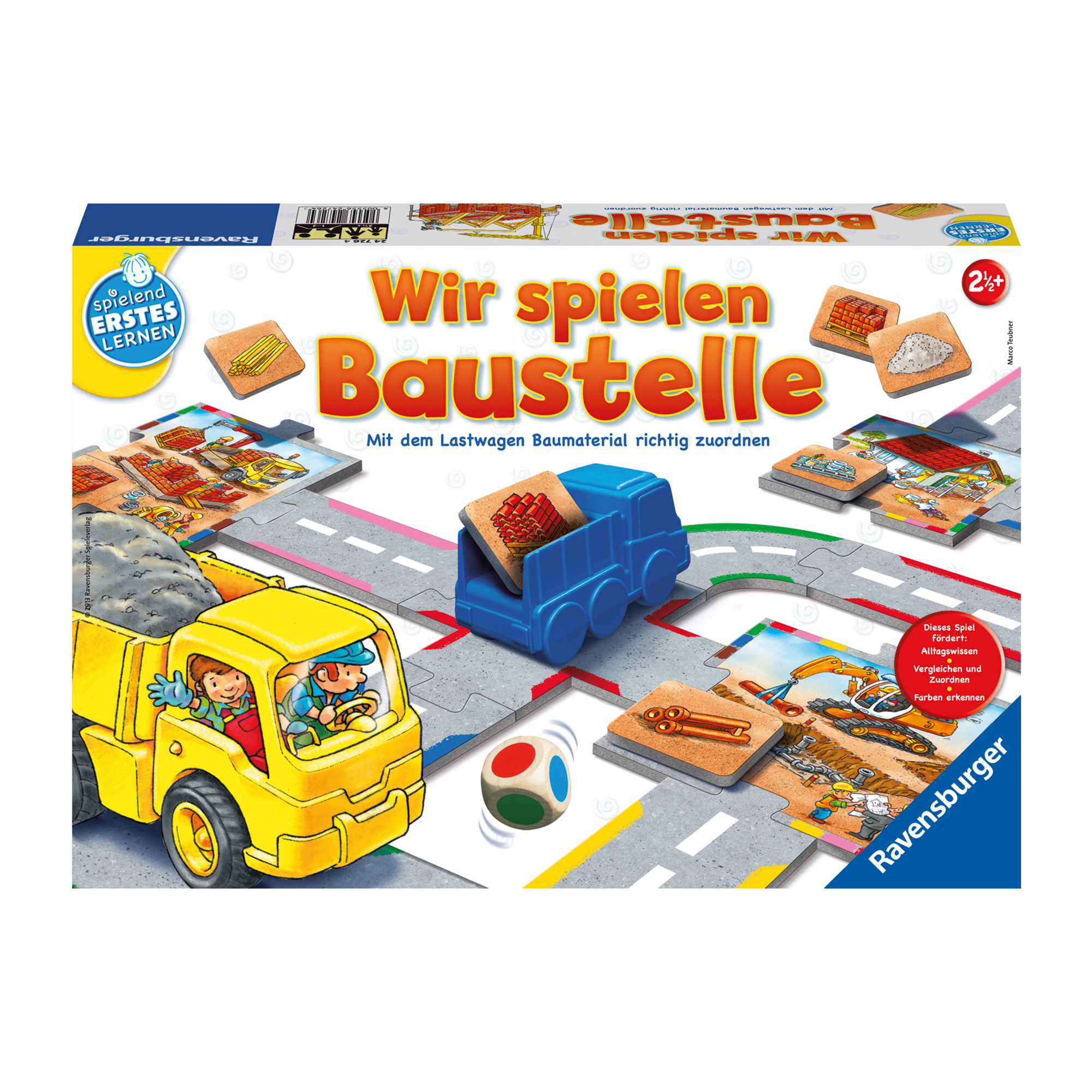 Wir spielen Baustelle Ravensburger mehrfarbig 2000559250008 1