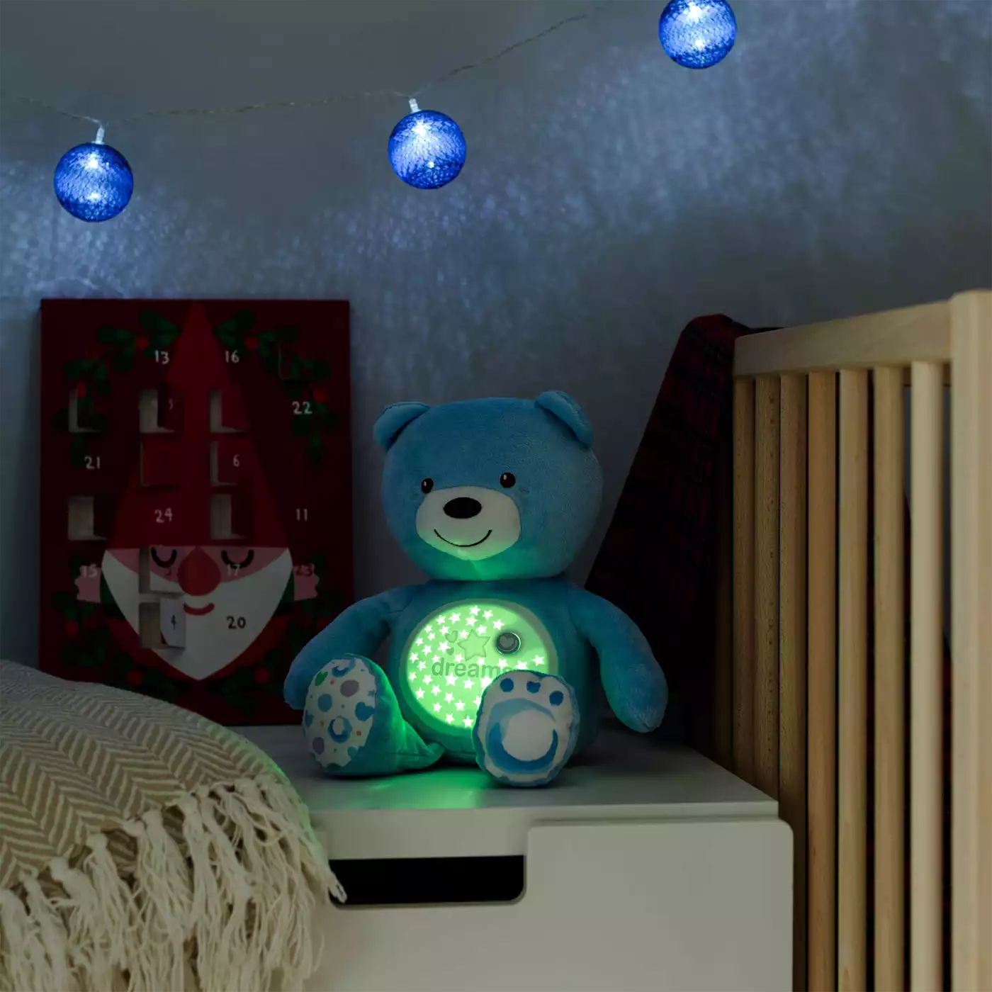 chicco Nachtlicht Baby Bär | | Winterschlussverkauf BabyOne 2024 First | Blau Dreams
