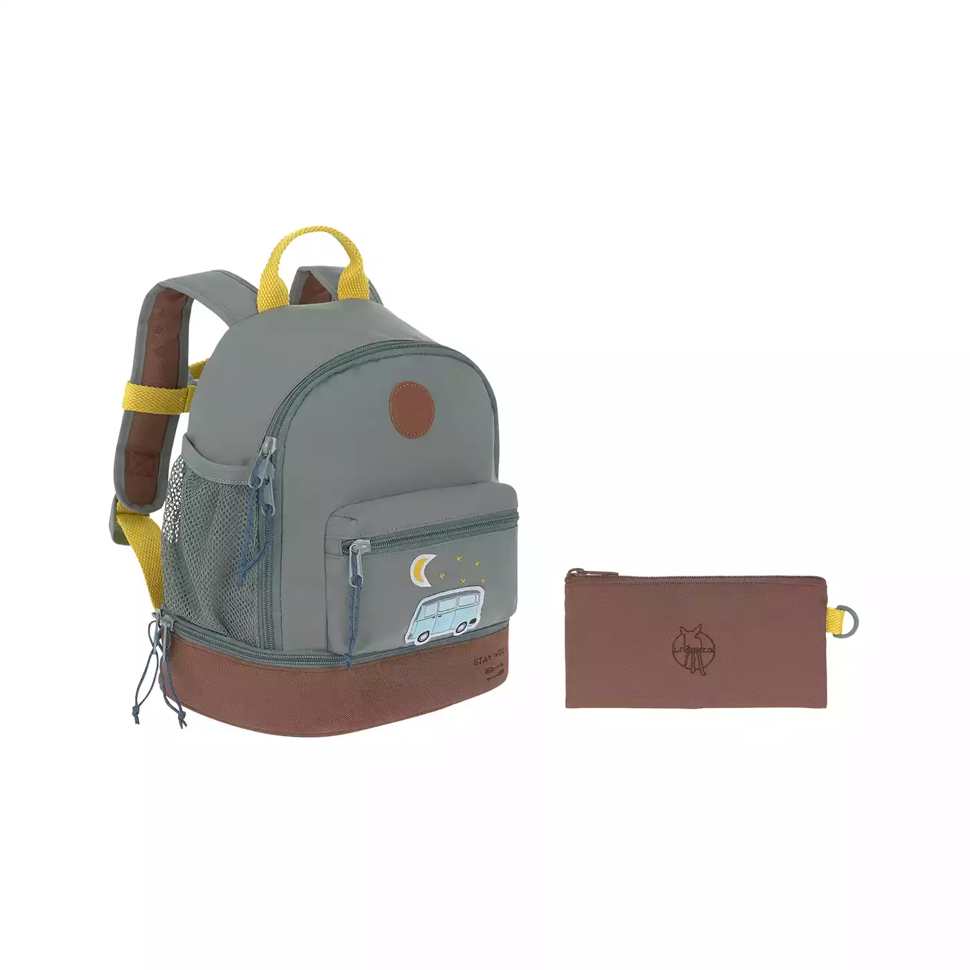 LÄSSIG Mini Backpack Adventure Bus | Grün | BabyOne | Winterschlussverkauf  2024