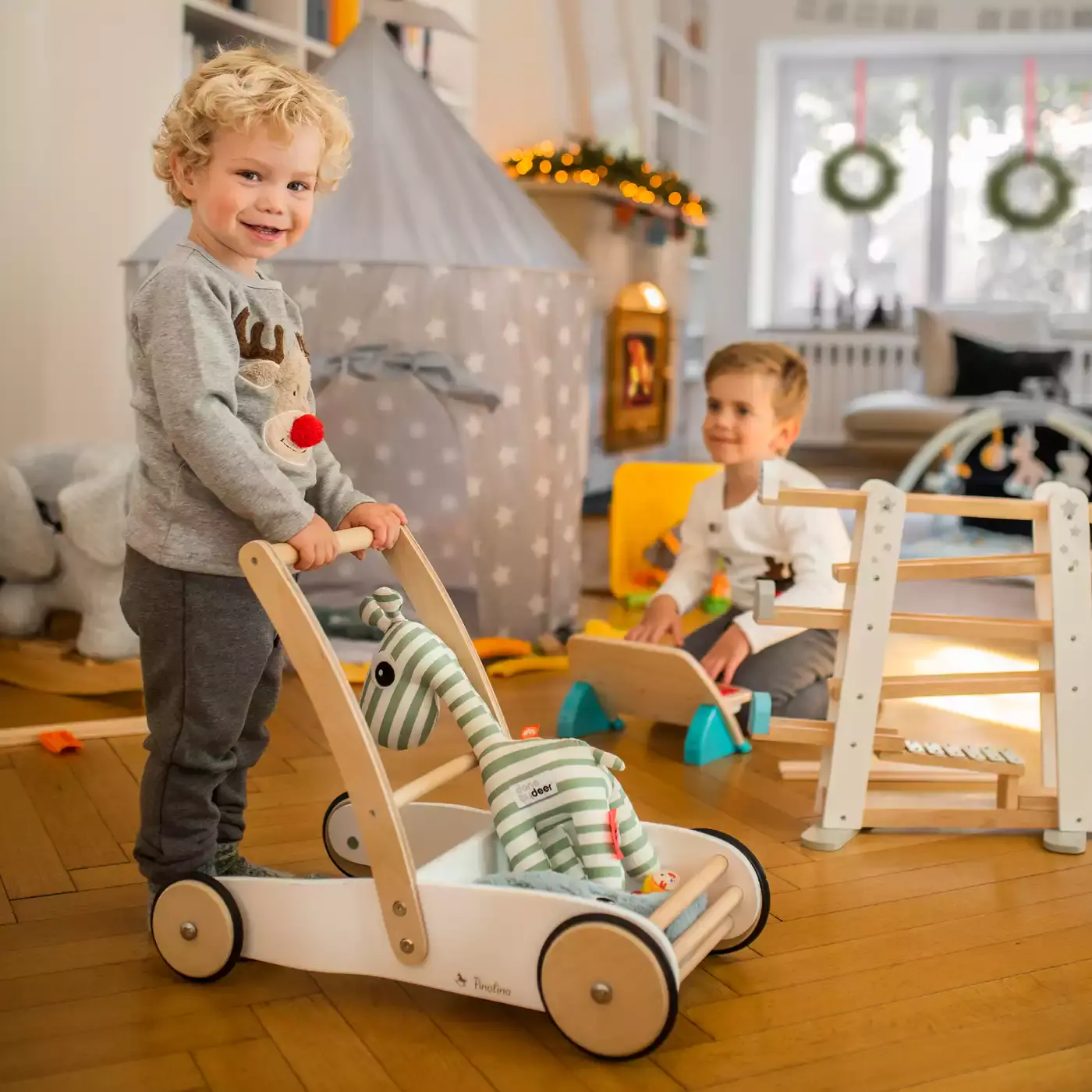 aus kaufen | Walker Baby & Holz Lauflernhilfe Lauflernwagen online