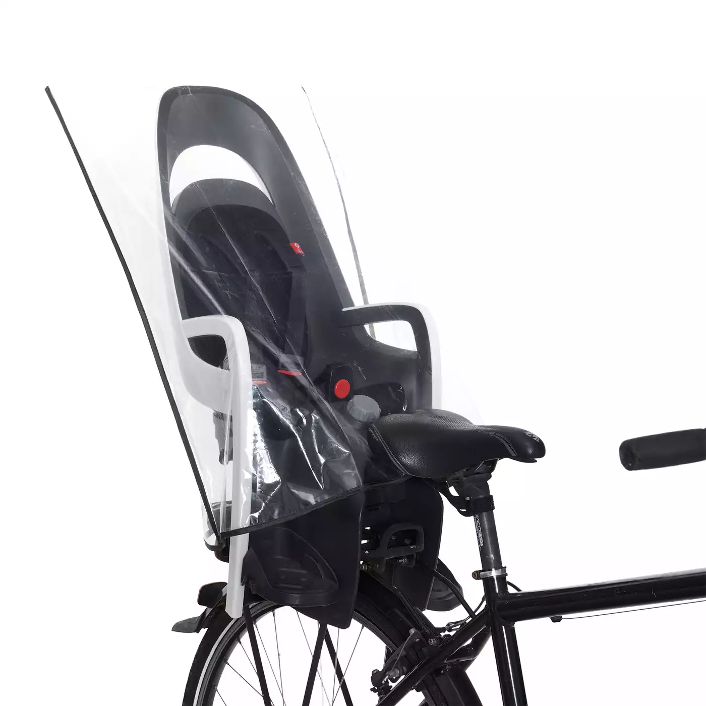 T-PRO Regenschutz (Basis) für Fahrradkindersitz - Farbe: Schwarz