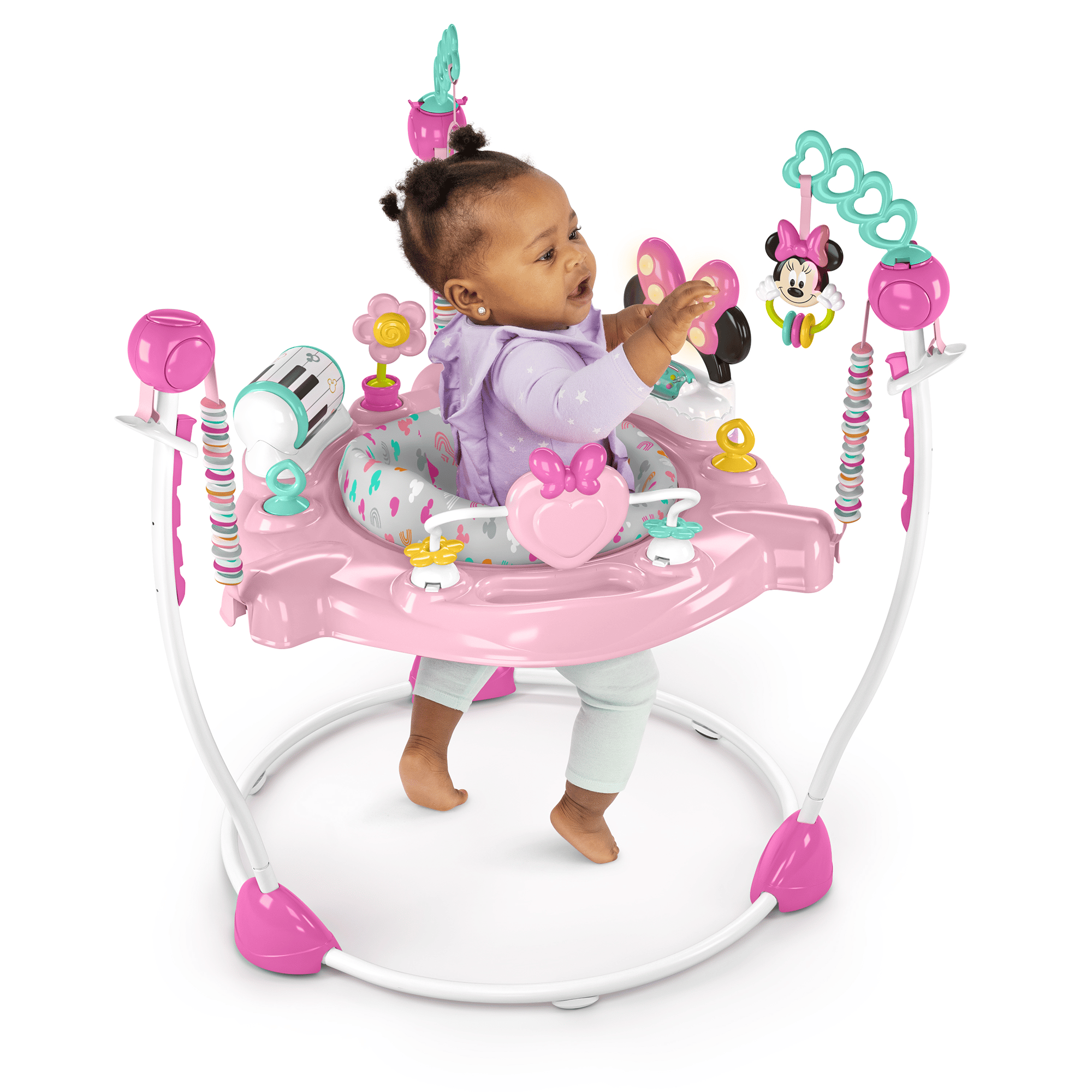 baby einstein Minnie Mouse Aktivitats Jumper in Rosa BabyOne