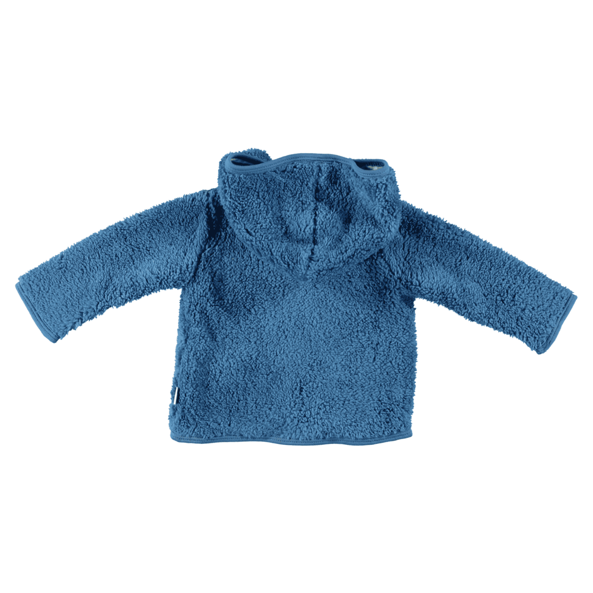 LITTLE ONE Teddy Jacke in Blau BabyOne