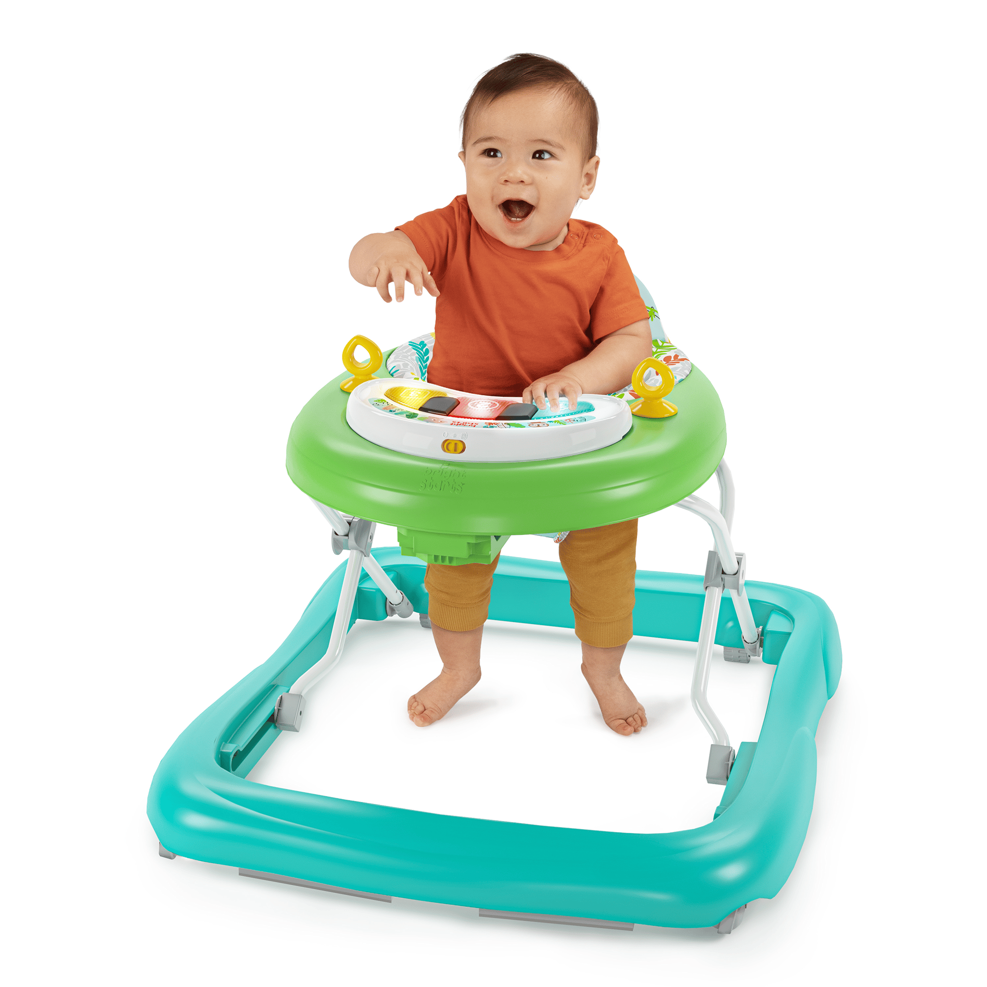 baby einstein Spielzeugstation | Lauflernhilfe BabyOne Türkis mit | 2-in-1
